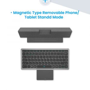Smart Keyboard With Concealable Touchpad