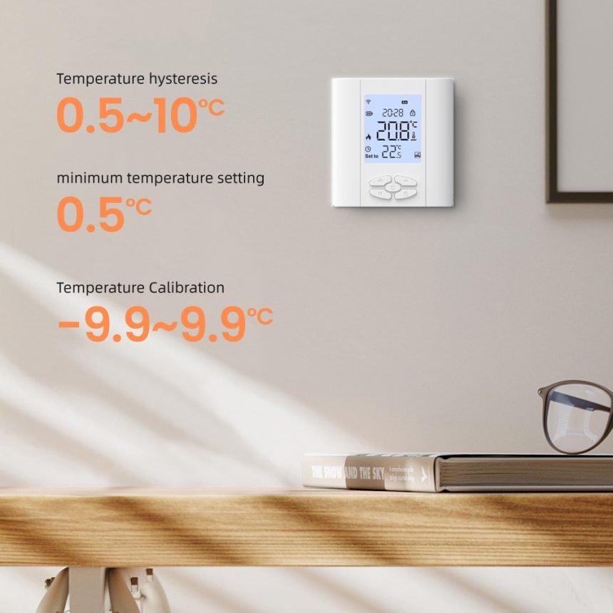 ZigBee Smart Thermostat (ZWT07) - AVATTO Smart Home