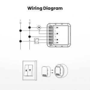 WiFi/Zigbee Curtain Module