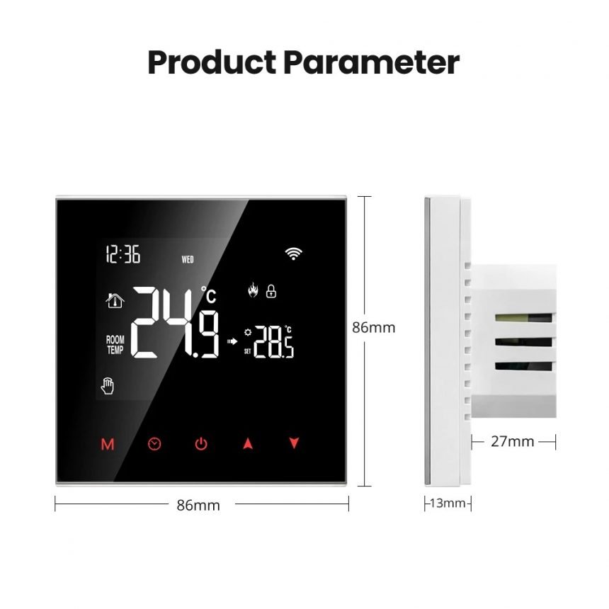 Zigbee Smart Thermostat for Home Temperature Control