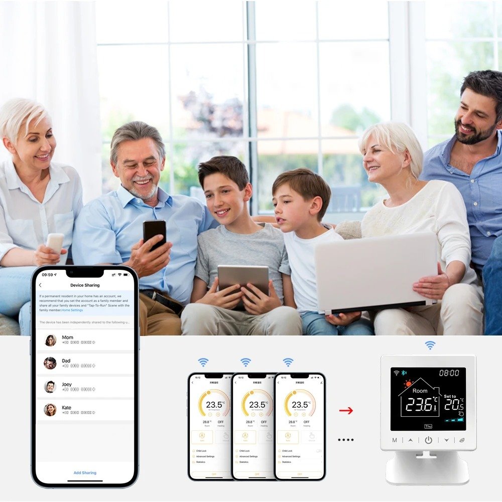 WiFi Wireless Smart Thermostat