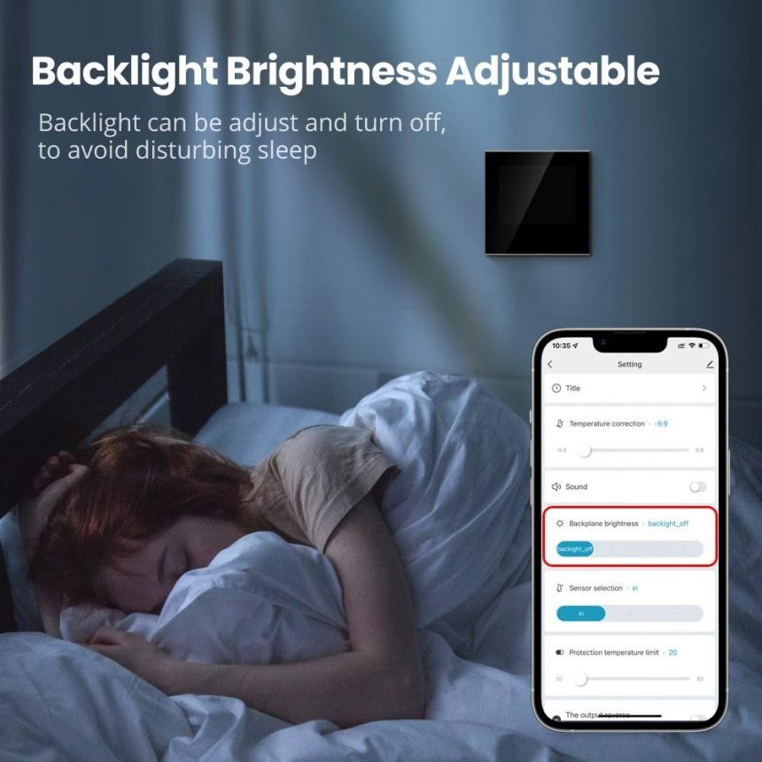 Zigbee Smart Thermostat for Home Temperature Control