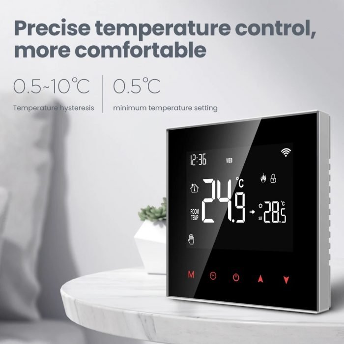 Zigbee Smart Thermostat for Home Temperature Control