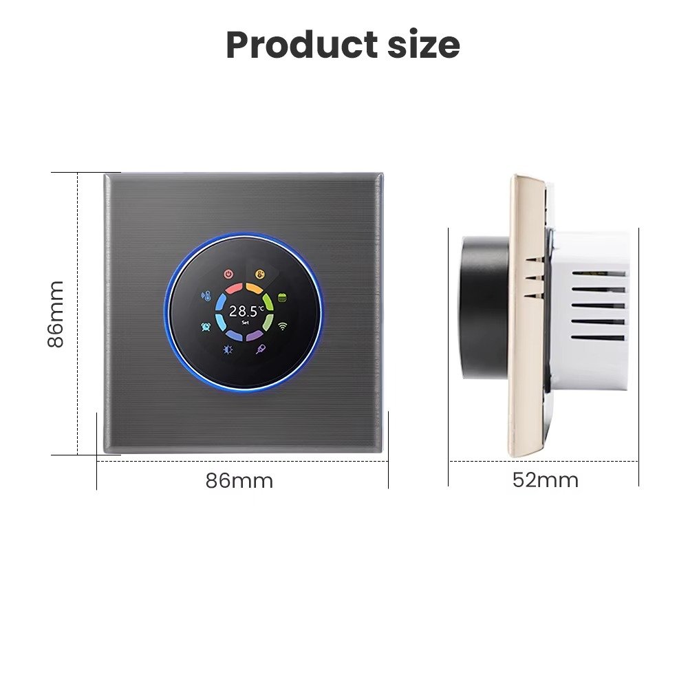 AVATTO WT420 Knob Thermostat LCD Display