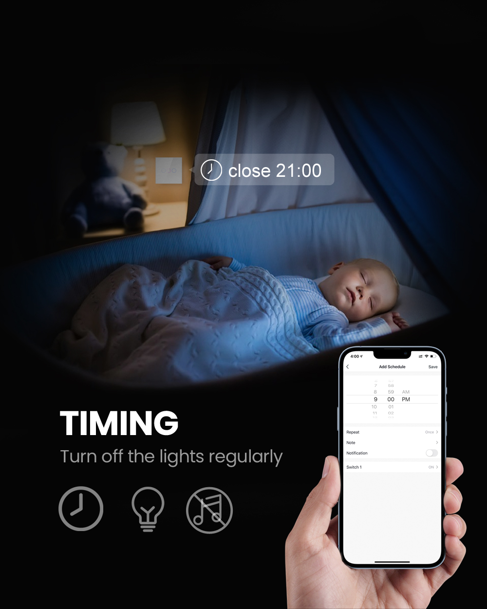 Smart EU Standard Light Switch