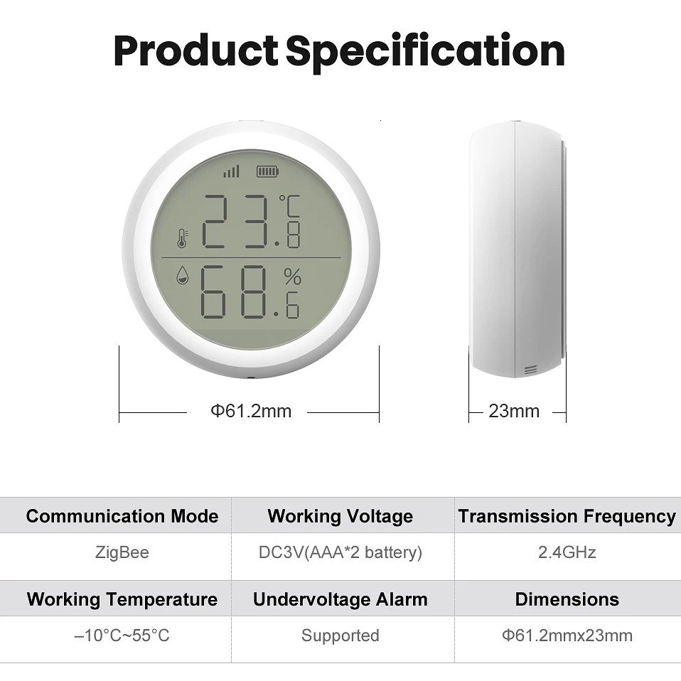 Smart Temperature Humidity Sensor