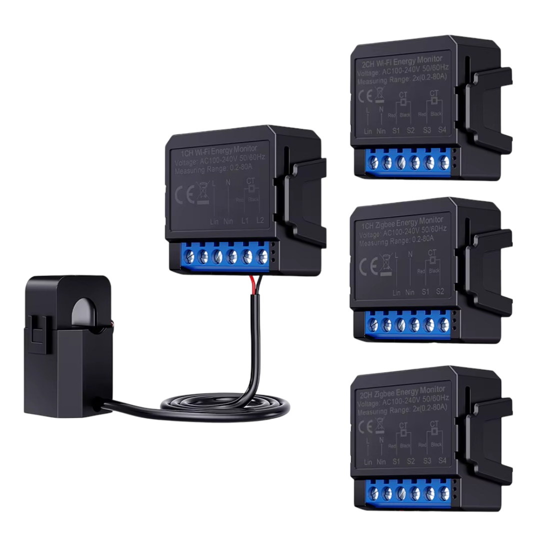 AVATTO WiFiZigBee Smart Energy Meter – Tuya Control AVATTO Tuya WiFi ZigBee Smart Energy Meter for Alexa and Google Home