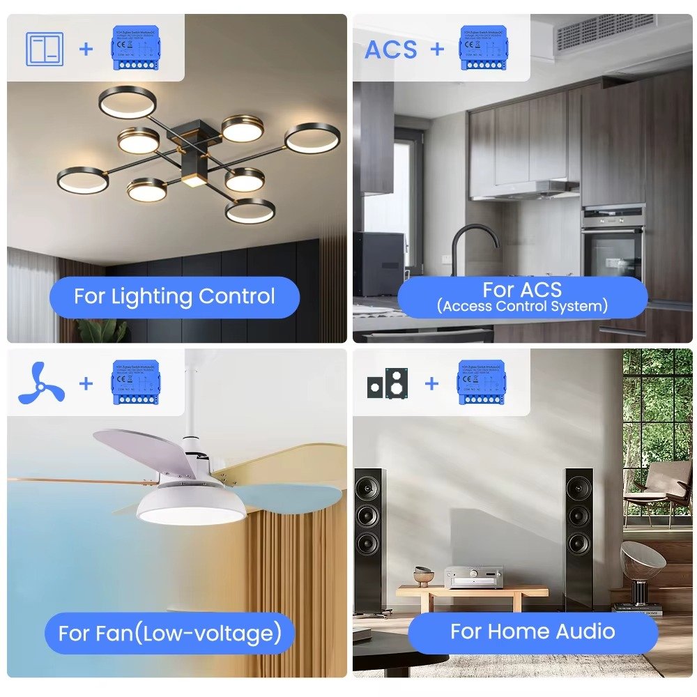 AVATTO Tuya WiFi ZigBee Smart Switch Module for Alexa and Google Home