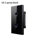 AVATTO Tuya Smart Light Switch with 2.5D tempered glass touch panel.