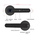 AVATTO Smart Door Lock Handle (SDL10) - Image 3