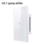 AVATTO Tuya Smart Light Switch with 2.5D tempered glass touch panel.