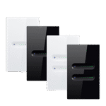 AVATTO Tuya Smart Dimmer Switch touch panel with sliding dimming control.