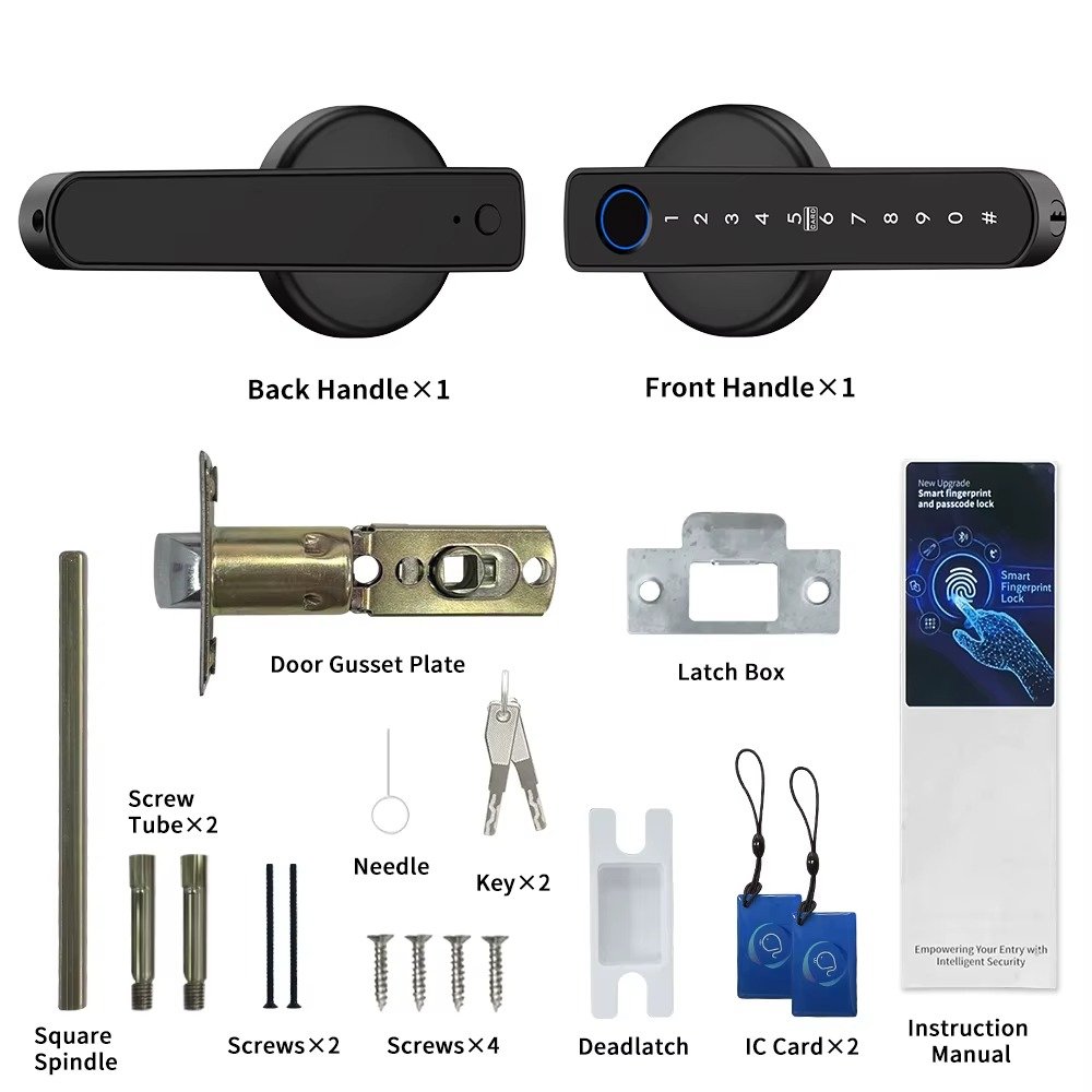 AVATTO WiFi Digital Door Lock Stainless Steel
